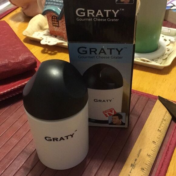 Graty Gourmet Cheese Grater ASOTV - Picture 1 of 5